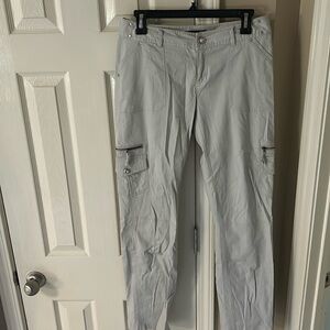 Embellished cargo pants.